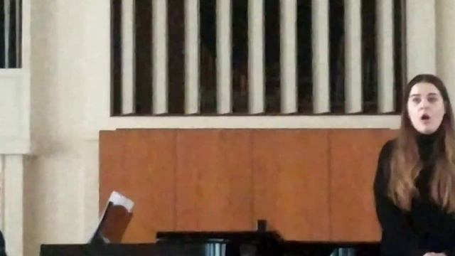 Понк'єллі, романс Сліпой з оп. "Джоконда". Жирун Анастасія смотреть онлайн