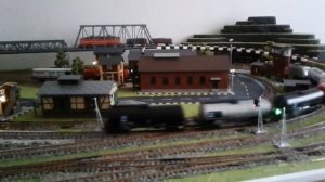 Железная дорога дома 1/87