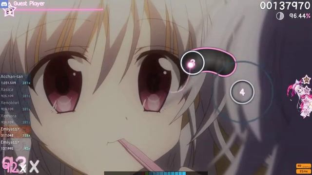 osu! [ Iris Freyja(CV:Hidaka Rina)Mononobe Mitsuki(CV:Numakura Manami) Ray of bullet] смотреть онлайн