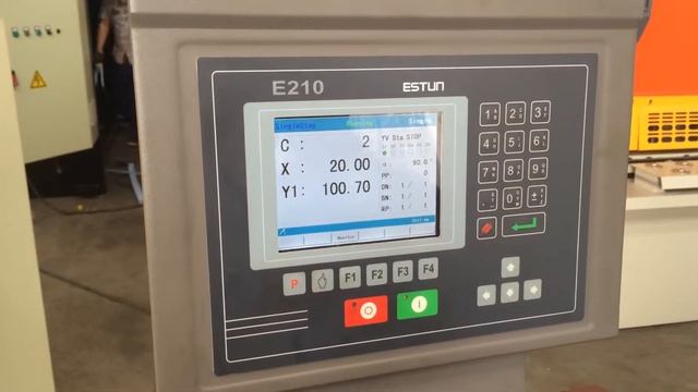 AccurL Hydraulic press brake with ESTUN E210 control system смотреть онлайн