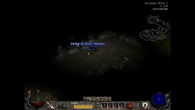 Diablo II #2 - A Morte da Morta no Cemitério xP смотреть онлайн