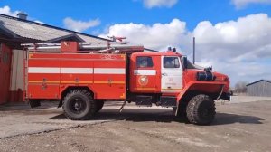 Выезд пожарной дружины