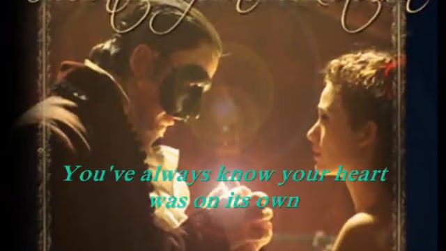 Phantom of the Opera-Learn to be Lonely+Lyrics смотреть онлайн