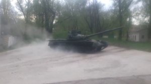 Танк Т-80 Тест драйв.