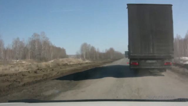 участок дороги Бердюжье-Ишим Тюменской обл.19 км. смотреть онлайн