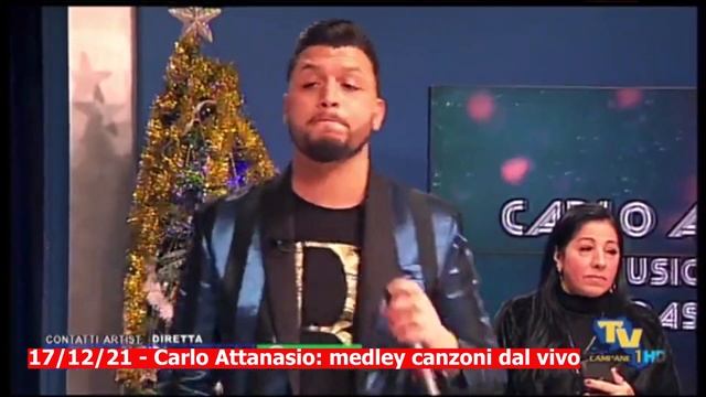 17/12/21 - Carlo Attanasio: medley canzoni dal vivo (piano e voce) смотреть онлайн