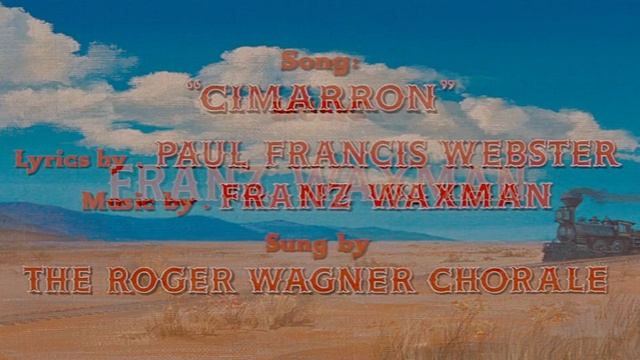 Cimarron (1960) Title Sequence (Glenn Ford and Maria Schell) смотреть онлайн