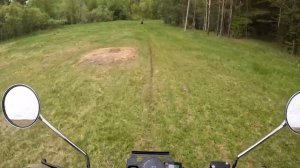 Путь, куда глаза глядят(грязь не ищи, она везде). Мопед G-Moto Cross X и мот Kayo T2 Enduro 300.