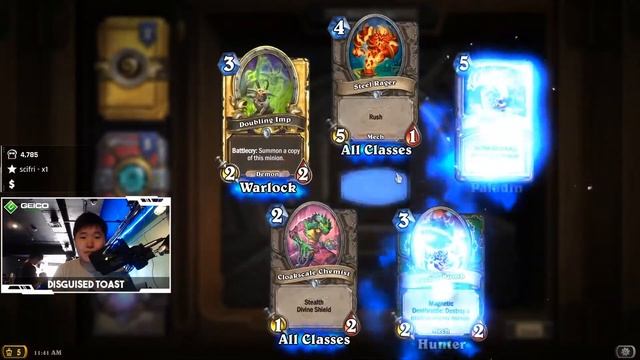Opening Boomsday Packs Pre-Hearthstone Expansion Release - DisguisedToast Highlights | Whizbang?!?! смотреть онлайн