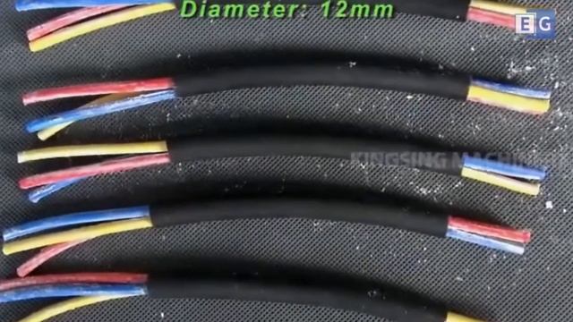 Станок для резки и зачистки толстых проводов KS-09J смотреть онлайн