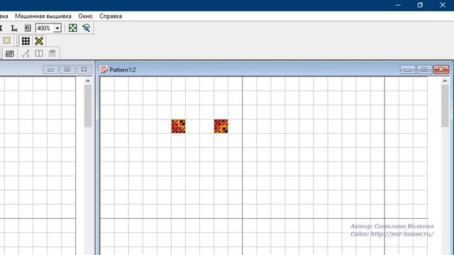 Программа Pattern Maker v4 Pro — как нарисовать 3/4 креста смотреть онлайн