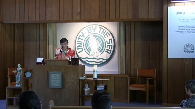 Rev. Georgie Richardson, "You Are The Light!" 10 15 2017 Unity by the Sea смотреть онлайн
