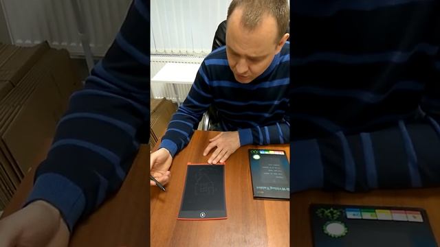 Планшет для заметок и рисования LCD Writing Tablet 8,5 дюймов, обзор смотреть онлайн