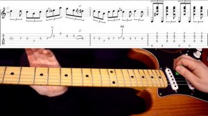 Играем соло Stevie Ray Vaughan - Cold Shot. Разбор.