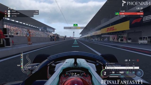 HAMILTON PUSHED VERSTAPPEN OFF CIRCUIT! | Final Fantasy F1 2019 Mod #15 (Japan) смотреть онлайн