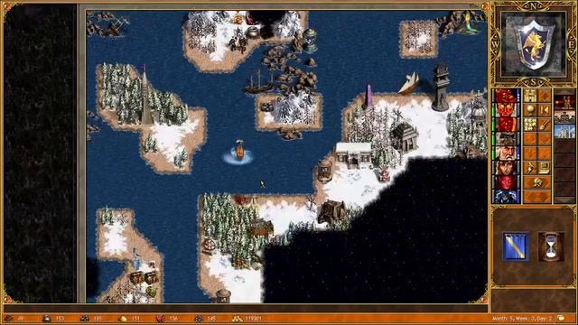 Heroes 3 HOTA Playthrough: When Seas Were Deeper (Impossible) Part 5 смотреть онлайн