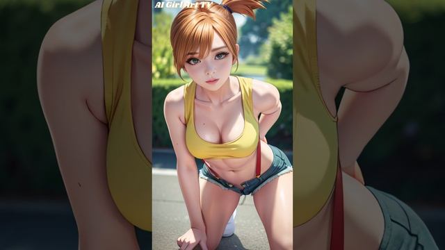 [4k AI] Pokémon: AI Misty Cosplay #pokemon #misty #cosplay #lookbook #ai #aiart #pokemongo смотреть онлайн