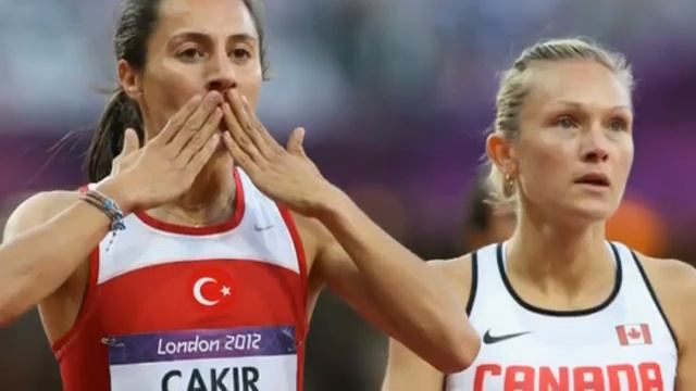 Asli Cakir Alptekin Turkey wins Gold Medal in Womens 1,500 Meters in London olympics смотреть онлайн