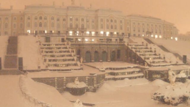 Красивый Зимний Петергоф смотреть онлайн