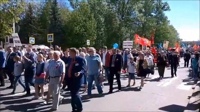 ДЕНЬ ПОБЕДЫ/9 мая 2018 года/ПАРАД в г.Великие Луки=) смотреть онлайн