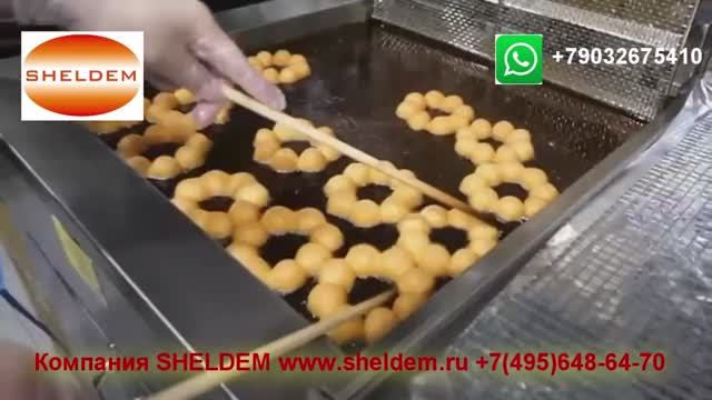 Ручной пончиковый аппарат и Автоматический пончиковый аппарат смотреть онлайн