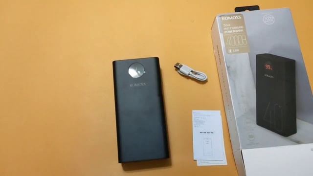 ROMOSS 40000mAh Power Bank смотреть онлайн