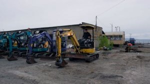 Мини-эскаваторы из Японии в наличии во Владивостоке! Обзор характеристик и цены. Отправка по России!