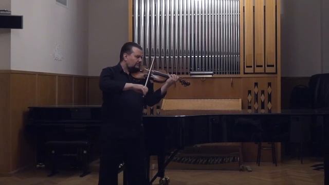 Artem Kotov violin Bach partitas no.1&2 (first half of the concert)