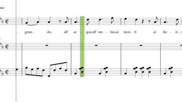 Non so piu cosa son cossa faccio ,Mozart, Le nozze di Figaro ,Cherubino rehearsal track