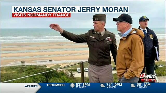 Senator Moran marks 79th anniversary of D-Day in Normandy смотреть онлайн