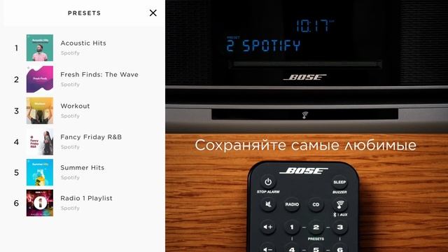 BOSE Wave SoundTouch - Ваша любимая музыка смотреть онлайн