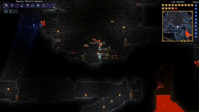 Terraria 1.2 Blind Lets Play Part 61!: INFERNO FORK AND SWAT HELMET! смотреть онлайн