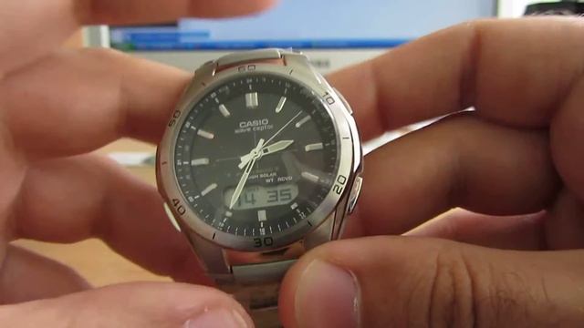 Casio WVA-M640TD-1AER видео обзор и настройка