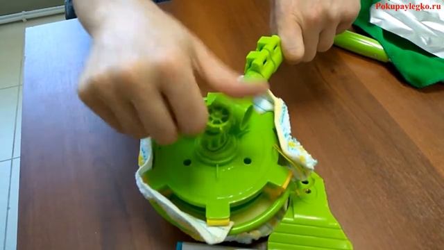 Видео обзор телескопической швабры для мытья окон (60-140 см) смотреть онлайн