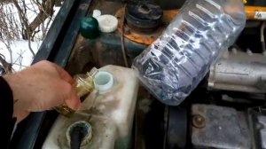 Что делать, чтобы не замерзала незамерзайка?