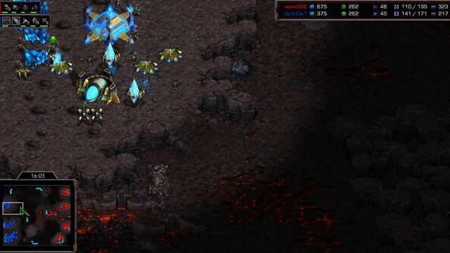 Queen 🇰🇷 (Z) vs Snow 🇰🇷 (P) on Cross Game - StarCraft - Brood War REMASTERED смотреть онлайн
