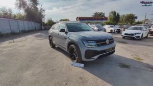 Серый VW Teramont X - краткий обзор