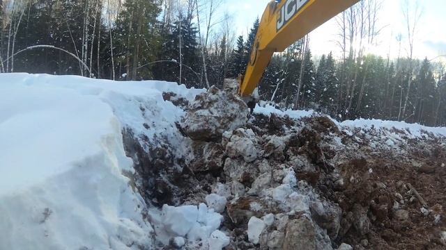 JCB JS205 в работе смотреть онлайн