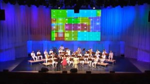 Дарья Арсененкова и Олег Митраков Духовой оркестр Омской филармонии Поппури 19.10.14