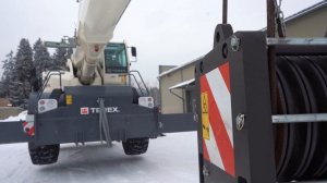 TEREX RT 1080L обзор нового короткобазного крана