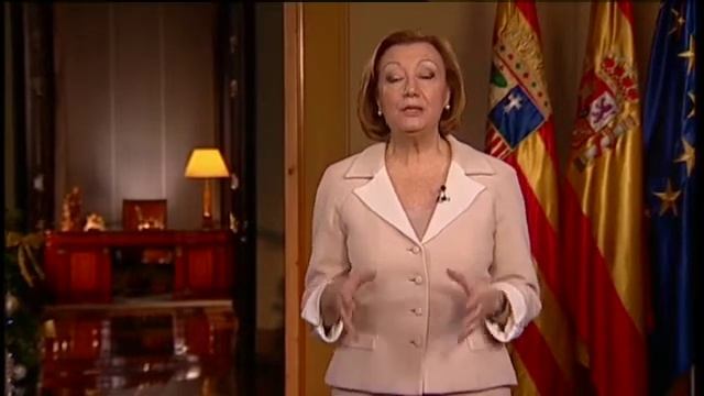 Mensaje de fin de año de la presidenta de Aragón, Luisa Fernanda Rudi смотреть онлайн