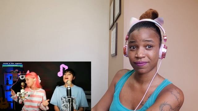 Sasha Kapustina & Diana Ankudinova - Feeling Good - First Time Reaction смотреть онлайн