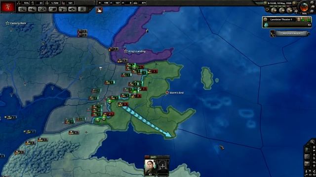 Hoi4 Game of Thrones mod Speedrun/Timelapse (Part 1) (Alternate History) смотреть онлайн