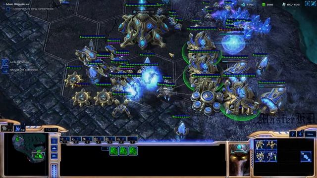 Starcraft Mass Recall - Hard Difficulty - Episode IV: Protoss - Mission 3: Legacy of the Xel'Naga смотреть онлайн