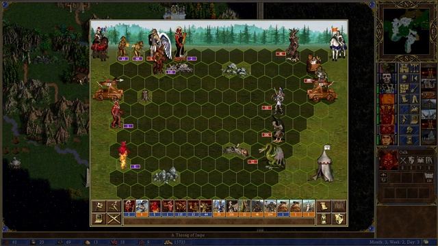 Heroes of Might and Magic 3 Inferno 1v7 FFA 200% no one stacks allowed ep 13 смотреть онлайн