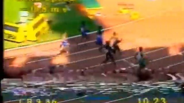 Donovan Bailey 100m ( CAN ) vs Others ( World Championship in Gothenburg 95 )All stages. смотреть онлайн