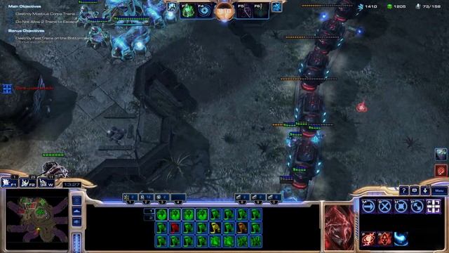 Starcraft 2 Improved Vorazun + Keeper of Shadows (Experiment) смотреть онлайн