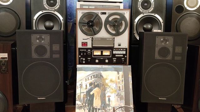 Катушечный магнитофон(бобинник) Victor TD-551 (1975 г.в.) смотреть онлайн