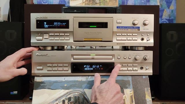 Золотая парочка Pioneer T-D7 (1997г.в.) и Pioneer PDR-D7 (1998г.в.) смотреть онлайн