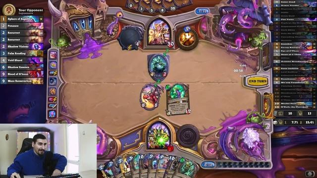 Insane Triple C'thun Plot Twist Control Warlock! Fractured in Alterac Valley | Hearthstone смотреть онлайн